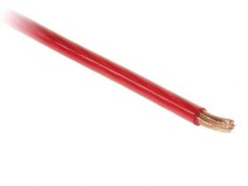 POWER CABLE 10 MM 2 RED