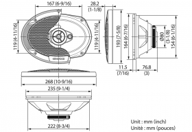 Kenwood KDC-130UG + KFC-S6966