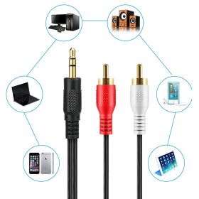 Mini Jack Plug 3.5mm to 2 Red White RCA Stereo Audio Cable