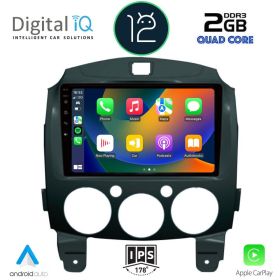 DIGITAL IQ RSB 2361_CPA Мултимедия за кола 9 инча за MAZDA 2 2007-2014