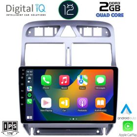 DIGITAL IQ RSB 2512_CPA Мултимедия за кола 9 инча за  PEUGEOT 307 2001-2008