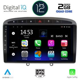DIGITAL IQ RSB 2513_CPA MULTIMEDIA 9" for PEUGEOT 308 mod. 2007-2012