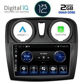 DIGITAL IQ BXH 3108_CPA MULTIMEDIA 9" for DACIA LOGAN – SANDERO mod. 2012-2019