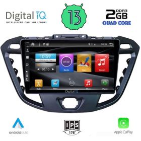 DIGITAL IQ BXH 3177_CPA Мултимедия за кола 9 инча за FORD TRANZIT CUSTOM | TORNEO CUSTOM 2013-2019