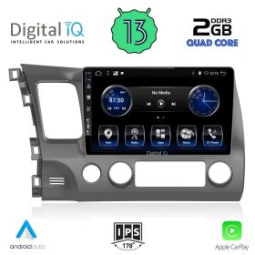 DIGITAL IQ BXH 3188_CPA MULTIMEDIA 9" for  HONDA CIVIC 4D mod. 2006-2012