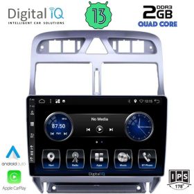 DIGITAL IQ BXH 3512_CPA MULTIMEDIA 9" PEUGEOT 307 mod. 2001-2008