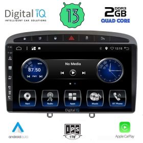 DIGITAL IQ BXH 3513_CPA MULTIMEDIA 9"  PEUGEOT 308 mod. 2007-2012