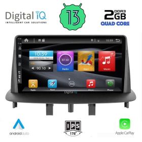 DIGITAL IQ BXH 3556_CPA Мултимедия за кола 9 инча за RENAULT MEGANE 3 2009-2016
