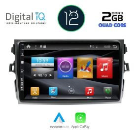 DIGITAL IQ BXH 3713_CPA Мултимедия за кола 9 инча за TOYOTA COROLLA 4D 2006-2012