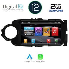 DIGITAL IQ BXH 3737_CPA Мултимедия за кола 9 инча за TOYOTA YARIS mod. 2011-2020