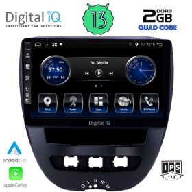DIGITAL IQ BXH 3707_CPA MULTIMEDIA 10" CITROEN C1-PEUGEOT 107-TOYOTA AYGO mod. 2005-2014