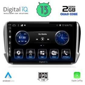 DIGITAL IQ BXH 3508_CPA MULTIMEDIA 10" PEUGEOT 208-2008 mod. 2012-2021