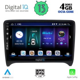 DIGITAL IQ BXD 6009_CPA Мултимедия за кола 9 инча за AUDI TT 2007-2015