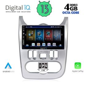 DIGITAL IQ BXD 6101_CPA Мултимедия за кола 9 инча за DACIA DUSTER-LOGAN-SANDERO 2006-2012