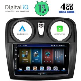 DIGITAL IQ BXD 6108_CPA Мултимедия за кола 9 инча за DACIA LOGAN-SANDERO 2012-2019