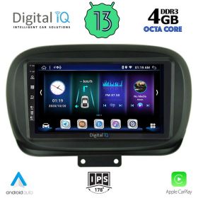 DIGITAL IQ BXD 6134_CPA MULTIMEDIA 9" for FIAT 500X 2014>