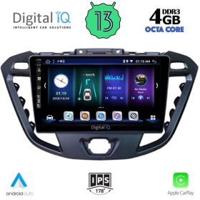 DIGITAL IQ BXD 6177_CPA MULTIMEDIA 9" for FORD TRANSIT CUSTOM-TORNEO CUSTOM 2013>