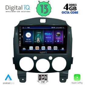 DIGITAL IQ BXD 6361_CPA MULTIMEDIA 9" for MAZDA 2 2007-2014