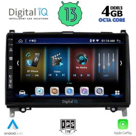 DIGITAL IQ BXD 6400_CPA Мултимедия за кола 9 инча за MERCEDES A-B-SPRINTER-VITO 2004>