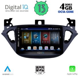 DIGITAL IQ BXD 6486_CPA Мултимедия за кола 9 инча за OPEL CORSA Е 2014>
