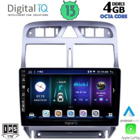 DIGITAL IQ BXD 6512_CPA MULTIMEDIA 9" for PEUGEOT 307 2001-2008