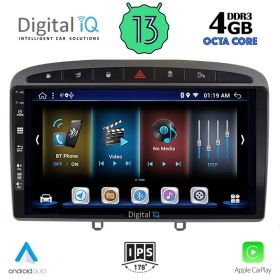 DIGITAL IQ BXD 6513_CPA Мултимедия за кола 9 инча за PEUGEOT 308 2007-2012