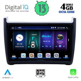 DIGITAL IQ BXD 6757_CPA MULTIMEDIA 9" for VW POLO 2014-2017