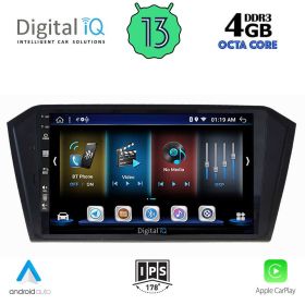 DIGITAL IQ BXD 6750_CPA Мултимедия за кола 10 инча за VW PASSAT 2016>