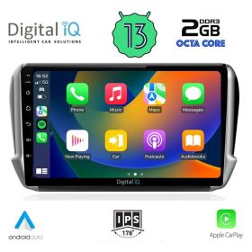 DIGITAL IQ RTC 5508_CPA Мултимедия за кола 10 инча за PEUGEOT 208-2008 2012-2021