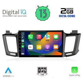 DIGITAL IQ RTC 5733_CPA Мултимедия за кола 10 инча за TOYOTA RAV4 2013-2019