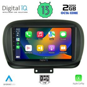 DIGITAL IQ RTC 5134_CPA Мултимедия за кола 9 инча за FIAT 500X 2014>
